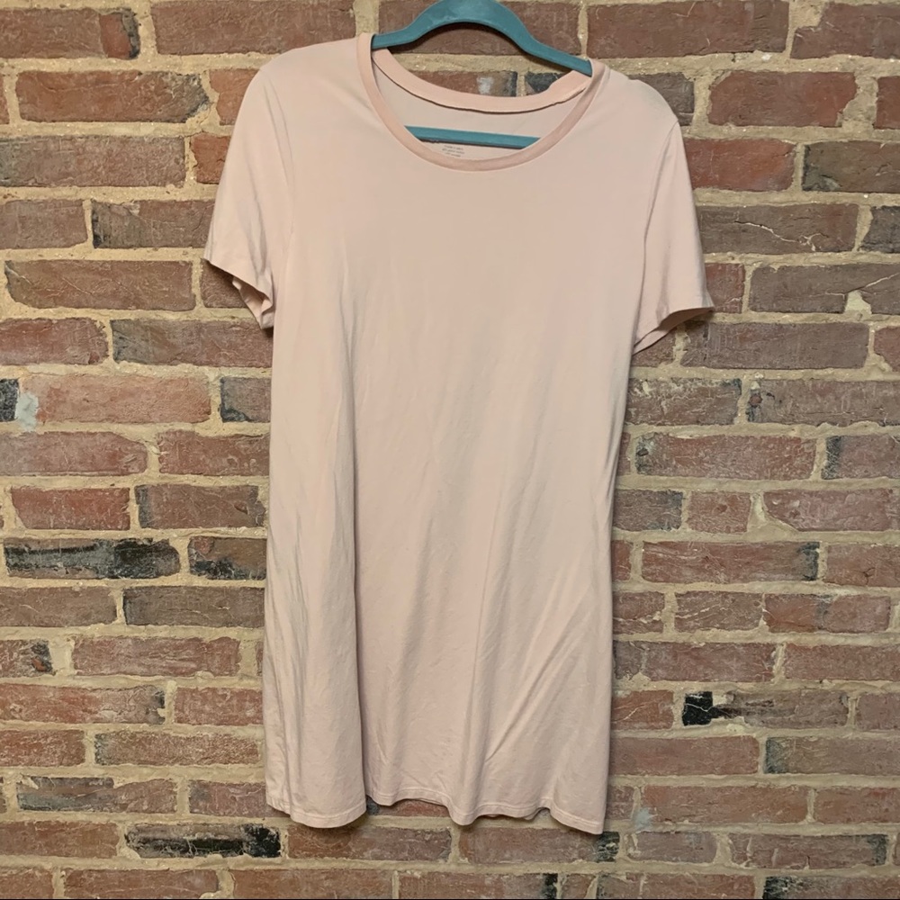 Grana Pima Cotton Dress I Large Pink